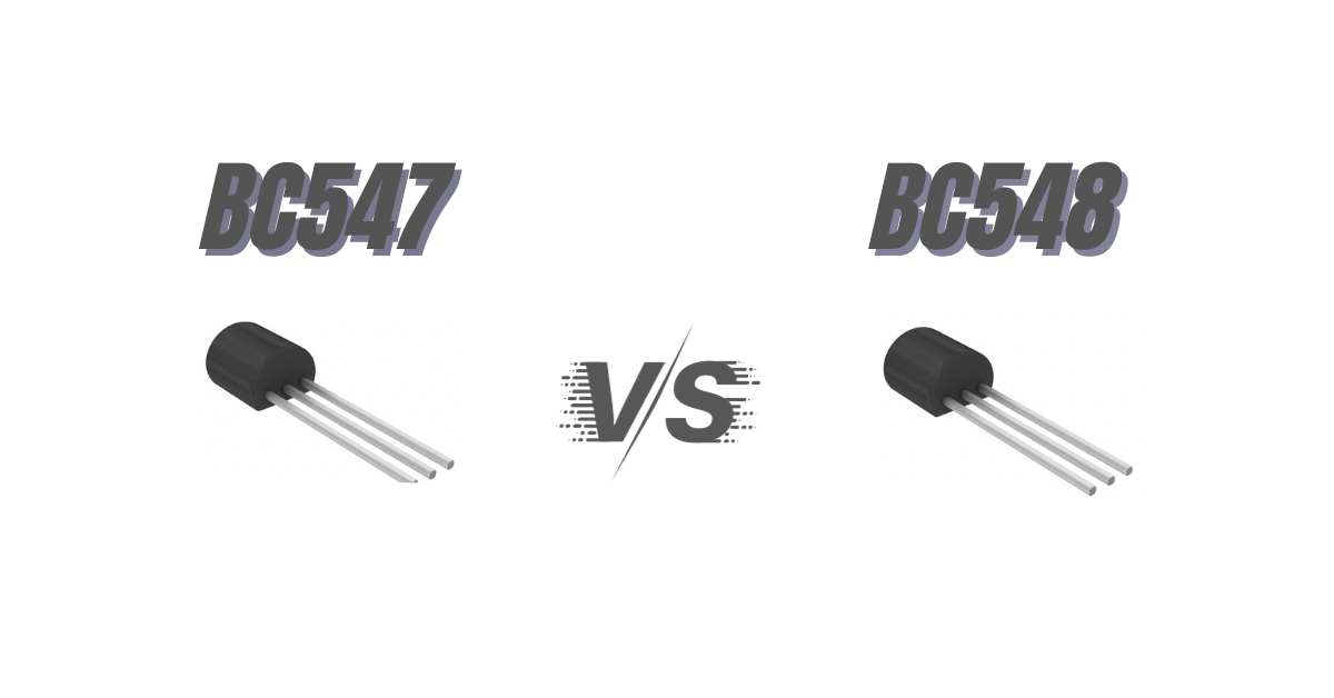 BC547與 BC548電晶體：有什麼區別？